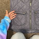 Thread and Supply  Quilted Gray Vest Photo 3