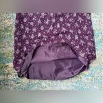 American Eagle Vintage Outfitters purple floral sheer lined maxi dress, size 0 Photo 3