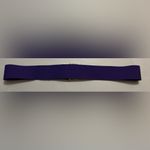 Vintage purple stretch belt with multicolored buckle waist 28 inches Photo 1