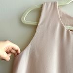 Monteau  Women’s Blush Pink Layered Basic Tank Top, Size Small Photo 2