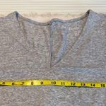 AnyBody Loungewear Romper Women’s Size Medium Heather Gray Surplice Comfy Photo 11