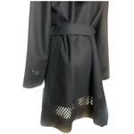 Jean Paul Gaultier
Femme Laser Cut Hooded Wrap Coat Unsized See Measurements (L Black Size undefined Photo 2