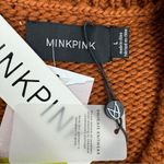 MINKPINK  Cozy Up With Me Slouchy Sweater Large‎ Colorblock  Multi Photo 10