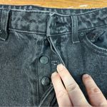 No Boundaries  Distressed Black Button Fly High Rise Straight Grunge 90s Jeans 9 Photo 9