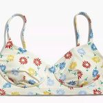 Madewell nwt second wave sunny floral bikini XL Photo 0
