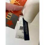 Magaschoni  Collection Womens Size 10 White Jacket Long Coat Patch Pockets Photo 4