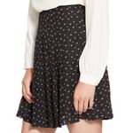 Ralph Lauren New Womens $125 Black White Skirt 12 Pearl Flowy NWT Geometric Nice Photo 3