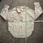 Le lis Lexi Top Women’s Med Oversized & Matched Bra Set Peach Button Up NWT Photo 9