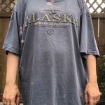 Gildan Blue Bleached Alaska Tee  Photo 0