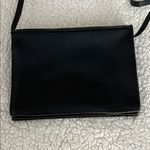 Roberto Vascon Black Embossed Egyptian Design Shoulder Bag Photo 3