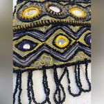 American Vintage Vintage 90s mirrored beaded handbag grunge emo mini casual indie boho purse Photo 2