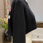 Sports Illustrated Black Crop Top Sweater Sweatshirt Size XXL Photo 3
