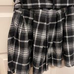 Justify  Plaid Black and White Dress Photo 8