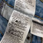 Levi Strauss & CO. Levi‎ Strauss & Co. Womens Cotton Button Fly Distressed Jeans Light Blue Size 29 Photo 6