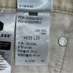 Levi's NWT Levi’s Premium 80’s Mom Jeans Beige Tan Size 25x30 High Rise Tapered Relaxed Photo 10