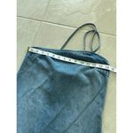 ZARA Denim Dress Women Small Midi One Shoulder Festival Western Medium Wash Boho Photo 7