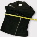 Old Navy Black Motorcycle Style Light Weight Jacket Size Small #211 Photo 4