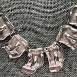 None Stylized Chunky Statement Piece Necklace Photo 1