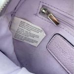 Steve Madden Lavender Faux Leather Circle Crossbody Bag Purse Chic Pastel Photo 5