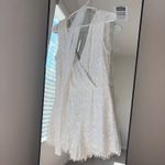 White Lace Romper Photo 2