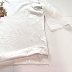 Quacker Factory White‎ Embroidered Rhinestone Christmas Tree Knit Top Size 2X White Photo 3