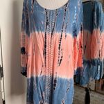 Dress Barn XL Blue & Pink Top Photo 0