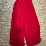 SheIn  Vibrant Red Jumpsuit Wide Leg Size XL Photo 3