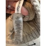 Calvin Klein  Ribbed Beanie with Faux Fur Pom | Ribbed Knit | Taupe | NWT | Snow Photo 6