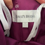 David's Bridal EUC | David’s‎ Bridal women’s strapless midi dress — size 6 Photo 4