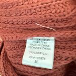 Entro  Pink And Gold Animal Print‎ Sweater Size Medium Photo 6