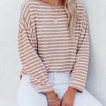 VICI  | Raelle Cotton Blend Striped Top Photo 0