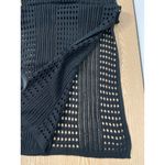 Cha Cha B11 New Women’s  Swimsuit Cover Up Slits At The bottom Black size Medium Photo 4