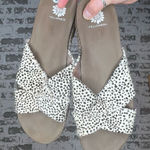 Yellow Box  | women leather animal fur slip on sandals Photo 0