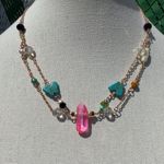 Handmade Wild Garden One butterfly Chase Another Necklace Photo 0