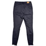 Judy Blue Womens Distressed Ankle Skinny Jeans Hugh Rise Black Wash Size 9/29 Photo 7