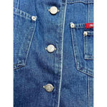 No Excuses Y2K  denim vest, size L. Photo 5