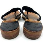 Jack Rogers  Black Leather Thong Sandals Women's 7 US Photo 5