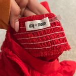 Boutique Cute Red Top Day+Moon Photo 2