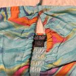 Wild Fable  Swirl Marble Halter Crop Top Aqua Blue L Photo 8