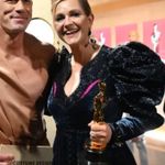 TwoTwin Style Blazer with Puffy Sleeves Black Photo 11