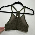 Illa Illa Knitted olive green crop Photo 1