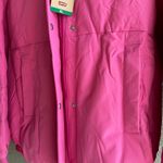 Levi's Women's Cinch Waist Hooded Puffer Jacket Pink Sz XL Brand New Photo 5