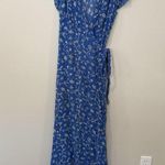 Amuse Society Revolve Summer Safari Maxi Dress Blue Coast Floral Cocktail S Photo 3