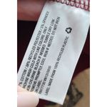 Wild Fable  Burgundy V-Neck Crop Top Basic Fitted Short‎ Sleeve T-Shirt Size S Photo 3