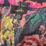 Justify Women's Thin Adjustable Strap Floral Elastic Waist Dress Sz M Photo 9