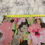 Croft & Barrow Croft & Borrow Floral Print Brown Pink Skirt Knee Length Size 16 Photo 5