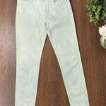 Mavi Seafoam Green Alexa Mid Rise Skinny Ankle Jeans Sz 27/4 Photo 0