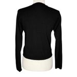 Karen Kane Vintage Black Beaded Merino Wool Cardigan Sweater Small Hong Kong Photo 4