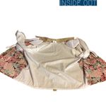 BOBBIE BROOKS WOMAN VINTAGE 1990'S BEIGE & PINK FLORAL PRINT BUTTON DOWN (14) Photo 7