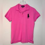 Ralph Lauren Polo Bubblegum Pink Mi France Polo Shirt Top Photo 11